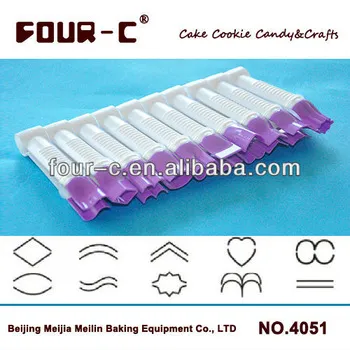 Adjustable cake crimper,classic cake decorating supplies