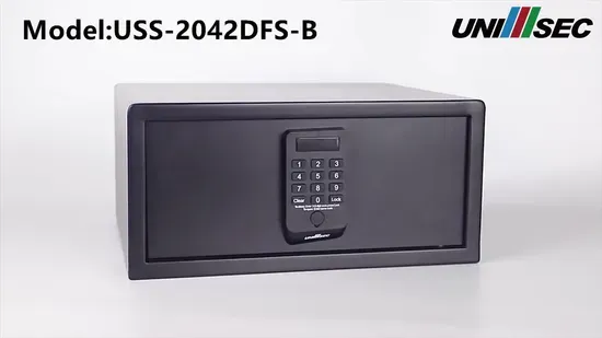 CE Certified Commercial Hotel Safe Box (USS-2042DFS-B)