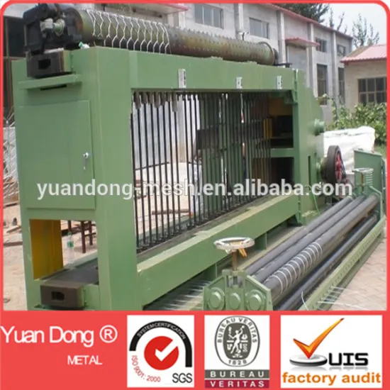 Width 4000mm woven Gabion mesh machine
