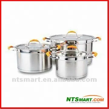 12pcs Stainless Steel Cookware