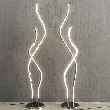 Modern Minimalist Aluminum LED Floor Lamp for Bedroom and Living Room