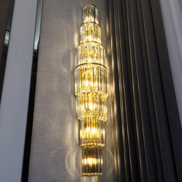 Modern LED Crystal Wall Lights for Living Room, Bedside, Dining Room, Aisle, Staircase