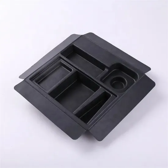 Eco friendly sugarcane bagasse pulp molded packaging tray