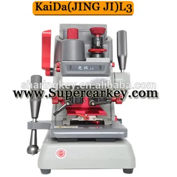 2017 Good price KaiDa(JING JI L3)45 Angle all side Clamp Vertical Key Cutting Machine(European precise version)