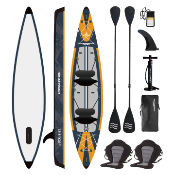 Skatinger 2 Person Sit-in Drop Stitch Inflatable Kayak for Sale - OEM Repair Available