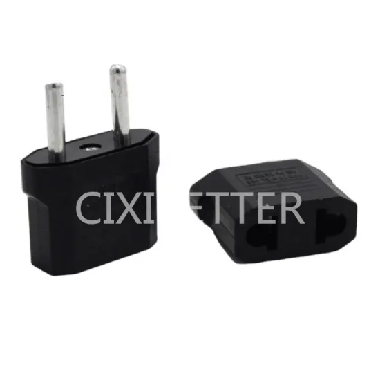 Factory Direct Power Plug Adapter: US to EU Europe Wall Adapter for Phone and Travel