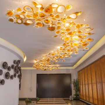 Contemporary Home Luxury Art Project Long Pendant Light
