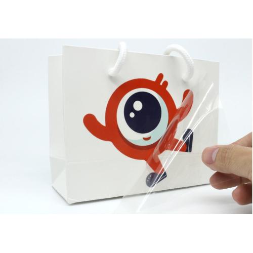 Custom High Adhesive MX-SP Label Colourful Carton UV Transfer Advertising Stickers Remain Only Logo Stickers. Words Eye Lash