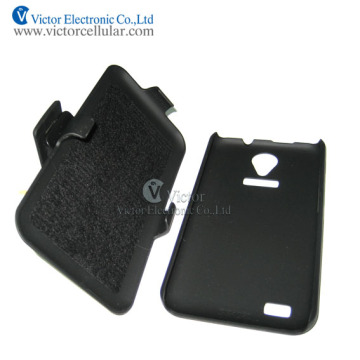 Mobile Phone Black Clip Holster Case for M4tel Ss4020
