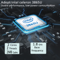 6 lan gigabit intel celeron 3865u mini pc