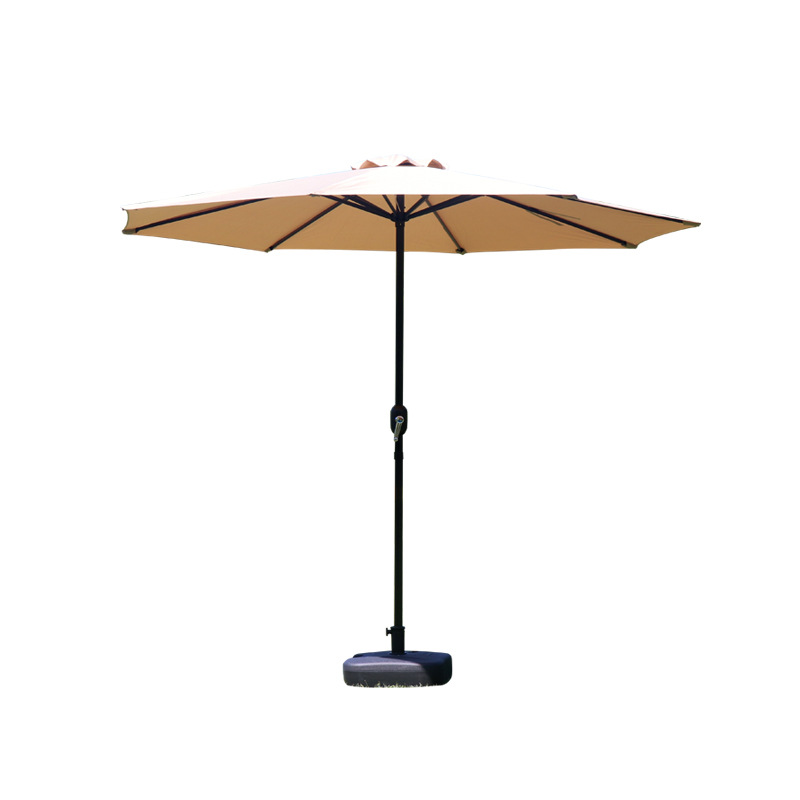 white patio umbrella