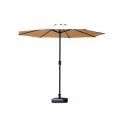 Bases de guarda-chuva de pátio para jardim externo