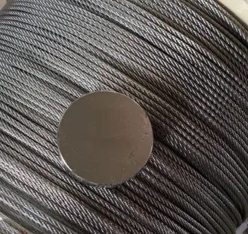 1X7 stainless steel wire rope 2mm 304