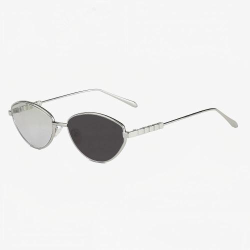 Fashion Casual Vintage Metal Cat Eye Photochromic Sunglasses