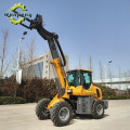 Telescopic Loader 1.5Ton Diesel Small Wheel Loader