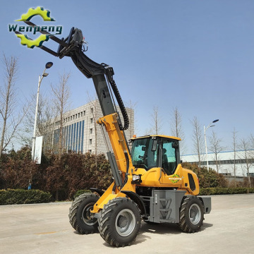 Telescopic Loader 1.5Ton Diesel Small Wheel Loader