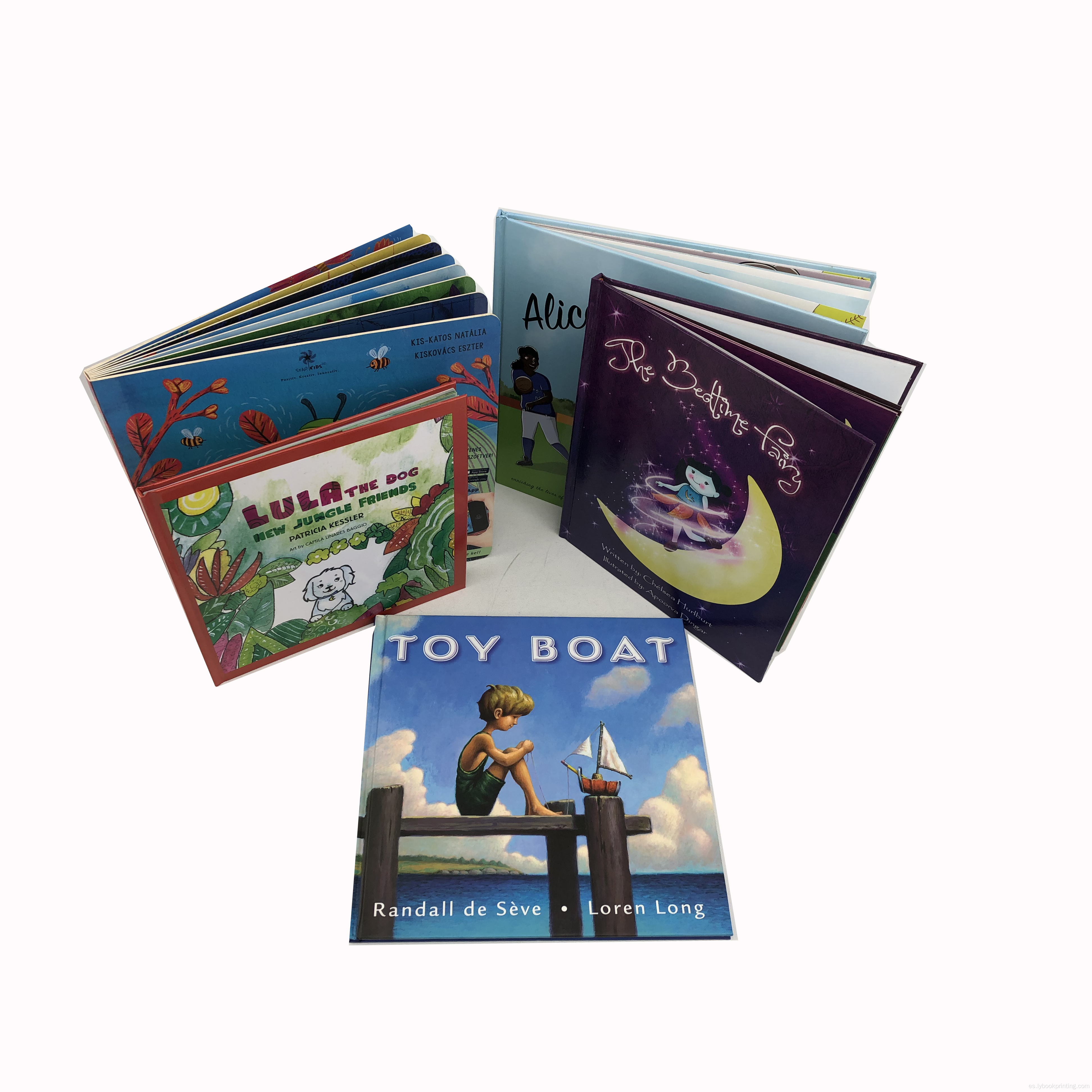 Impresión de libros para niños de diseño personalizado para klids OEM personalizado