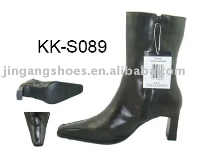ladies leather boots