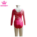 Lengan panjang Custom Childrens Leotard Pikeun Prakték