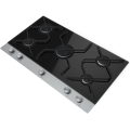 Black Gas Stove 900mm 5 Burners