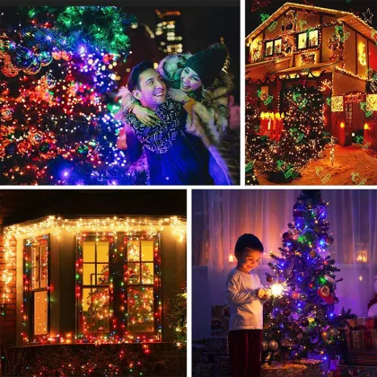 RGB Pixel Christmas DMX LED Pixel Fairy Lights Copper Wire Twinkle Christmas Lights