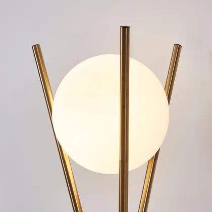 Mid Century Modern Nordic Gold Floor Lamp