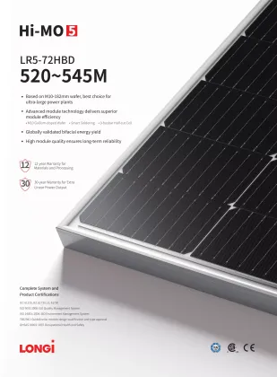 High-Efficiency Tier 1 Solar Panels: Longi, Jinko, Risen 510W-560W Half Cell PERC Panels