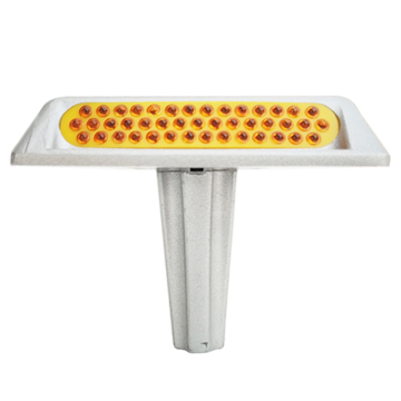 Factory Wholesale Traffic Road Safety Warning Signs: Cat Eye Reflective Solar Light Aluminum Road Stud