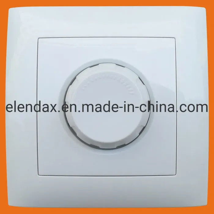 مفتاح الجدار الكهربائي المزدوج مع ضوء LED (F9102)