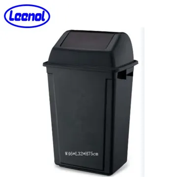 LN-F15028 60L ESD Waste Bin With Cover For Cleanroom