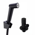Black Portable Brass Lady-Cleaning Toilet Bidet Faucet