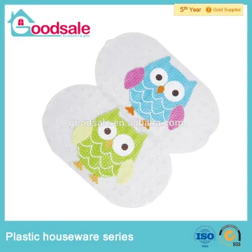 China Factory Plastic anti slip bath mat safety PVC shower mat