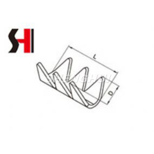 Conector terminal de arnés de latón chapado en estaño compacto