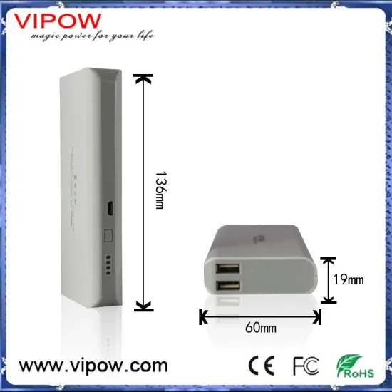 Portable oneplus usb cable power bank 10000mah fast charging