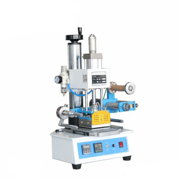 Pneumatic Stamping Machine for Adjustable Fine Tuning in Glass, Leather, and Plastic Imprinting