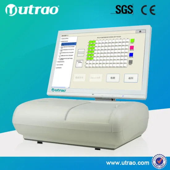 portable fingerprinter elisa microplate reader for 96 well microplate