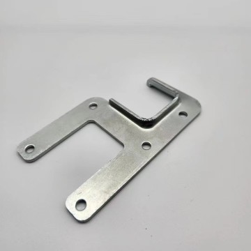 Galvanized metal stamping latch device parts B of extension ladder
