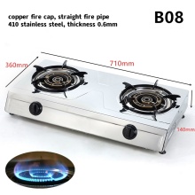 2 Burner Gas Stand Cooker Forn