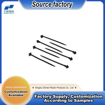 Line protection various fastening ties