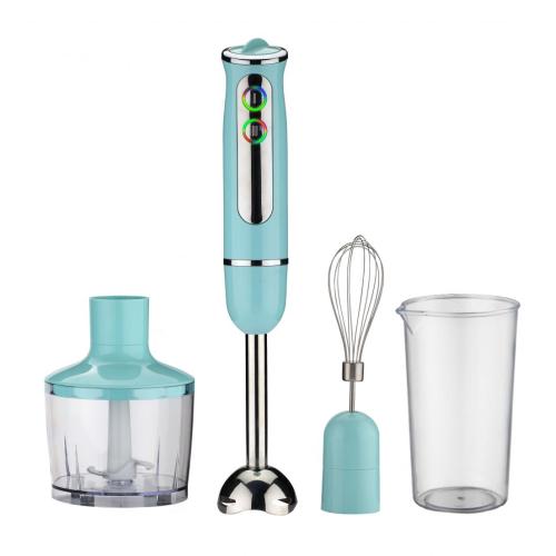 Colorful LED light food hand stick blender