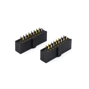 Encabezado femenino de 2.54 mm Pitch Dual Fila 22p