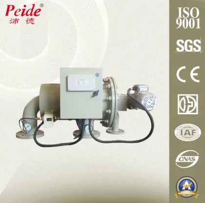 Automatic sucking backwash filter