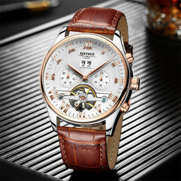 Funciones múltiples reloj mecánico automático