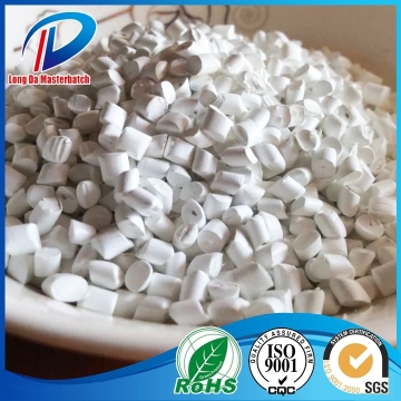 70% Rutile Tio2 White Color Masterbatch For Carrier Bag/Plastic color Masterbatch