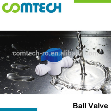 Push-in Fitting Ball Valve for RO Water Purifier Aqua System