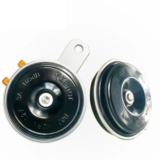 100% Waterproof Pure Copper 75mm 12v Disc Car Horn for Long Life