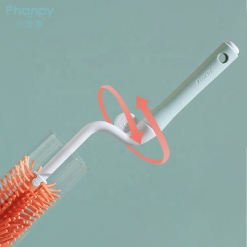 Brosse de mamelon de bouteille de silicone de bébé de bonne réputation en gros