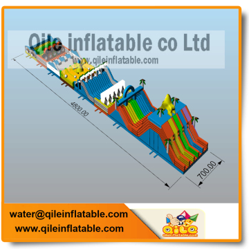 hot sale good quality PVC inflatable commercial obstacle course game for rental company