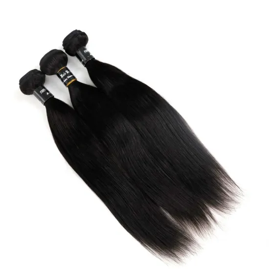 8-40 Inch Mink Human Hair Bundles Straight Raw Brazilian Virgin Unprocessed Hair