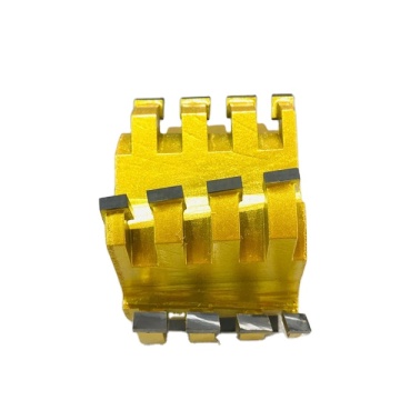 90x35x6TxH60 Woodworking Machinery Parts: Helical Spiral Wood Shaper Cutter Head for Planer, Spindle, and Moulder Tools